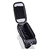 Велосипедна сумка на раму, 6'-6,5', з козирком / Жорстка сумка для велосипеда / Велосумка на велосипед, фото 4