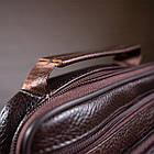 Мессенджер чоловічий на одне відділення 20246 Vintage Коричневий, фото 9