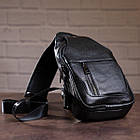 Сумка чоловіча Vintage 14414 Чорна, фото 6