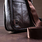 Сумка чоловіча через плече Vintage 14986 Коричнева, фото 8