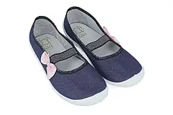 Тапочки для девочек Raweks SYLWIA S38 джинс Якість швидка відправка  Польша