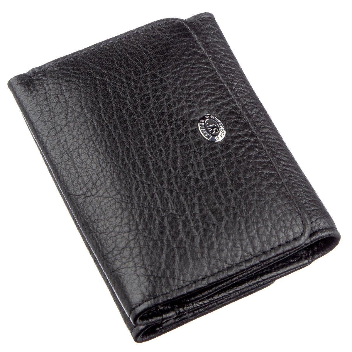 Гаманець для жінок зі шкіри ST Leather 18886 Чорний, фото 1