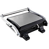 Контактний електрогриль з лотком для жиру 2000Вт, 5 режимів, R2683 / Міні гриль / Електричний гриль для дому, фото 5