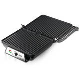 Контактний електрогриль з лотком для жиру 2000Вт, 5 режимів, R2683 / Міні гриль / Електричний гриль для дому, фото 6