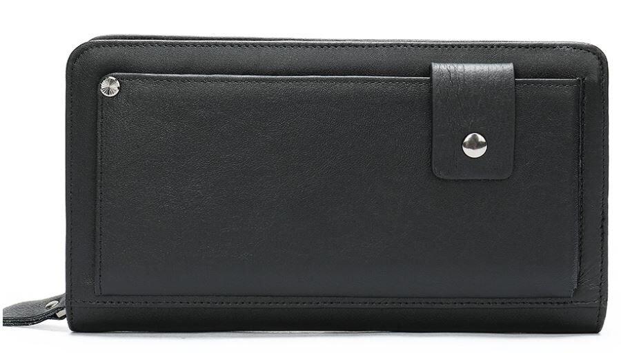 Клатч чоловіча з ременем Vintage 14664 Чорний, фото 1