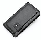 Клатч чоловіча з ременем Vintage 14664 Чорний, фото 7