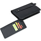 Клатч чоловіча з ременем Vintage 14664 Чорний, фото 9