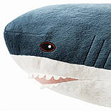 М'яка іграшка Акула 140см + Подарунок Дошка для малювання Dex / Дитяча іграшка обіймашка / Іграшка подушка, фото 7