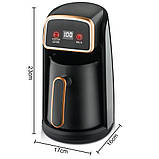 Електрична кавоварка від мережі 600Вт, 300мл, RAF R117 / Турка електрична / Електротурка / Електрокавоварка, фото 9