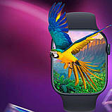 Смарт годинник з функцією прийому дзвінків 2,01", XO M10 / Розумний смарт годинник на руку / Наручний годинник з будильником, фото 5