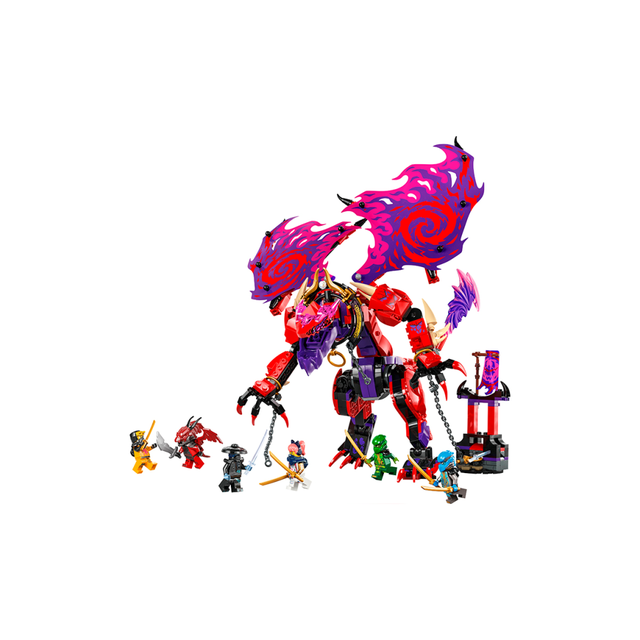 村木順子/LOCOMOTION Конструктор NINJAGO Громовержец Дракон Хаоса LEGO 71832, 668