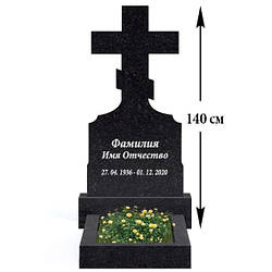 Гранітний хрест на могилу (120-60) К-08