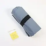 Надувний матрац з подушкою (188х58х6см) Outdoor Sleeping / Похідний каремат для кемпінгу / Килимок в намет, фото 10