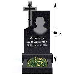 Гранітний хрест на могилу (120-60) К-15