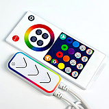 Розумна неонова стрічка RGB від USB, 5м, з Bluetooth + Пульт, SFK-11 / Гнучкий неон / Гнучка світлодіодна стрічка, фото 5