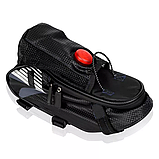 Сумка під сідло з кишенею для фляги і габаритом 24х14х7см / Велосумка під сідло зі шкірозамінника, фото 8