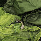 Туристичний гамак 2,6х1,3 м, на 200 кг, з москітною сіткою HAMMOCK NET, фото 7