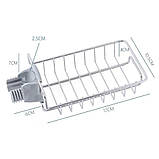 Органайзер для миття (17х10,5х4см) HELPER XL-232 / Кухонна регульована полиця на змішувач, фото 10