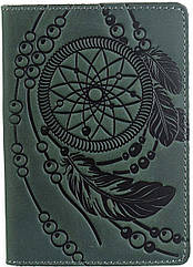 Обкладинка на паспорт SHVIGEL 13836 Зелена