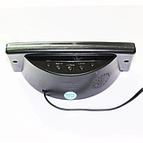 Електронний годинник CX 868, від мережі, з зеленим підсвічуванням / Настільний мережевий годинник з будильником, фото 6