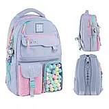 Шкільний набір Kite Hello Kitty (рюкзак, пенал, сумка, ланчбокс, пляшка) 130-145 см, фото 4