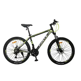 Велосипед Forte Extreme 15"/26" чорно-салатовий