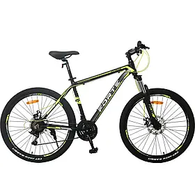 Велосипед Forte Extreme 17"/27.5" чорно-салатовий