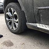 Бризковики BMW X5 E70, F-15 2007-2018  авто з порогами, (4шт.), фото 3