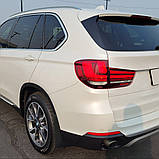Бризковики BMW X5 E70, F-15 2007-2018  авто з порогами, (4шт.), фото 11
