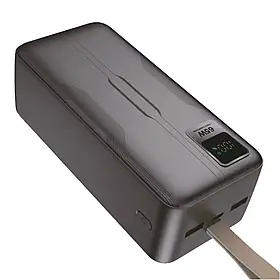 Power Bank Портативна батарея 40.000 mAh, для ноутбуків, чорний — GP-40BLT Grunhelm