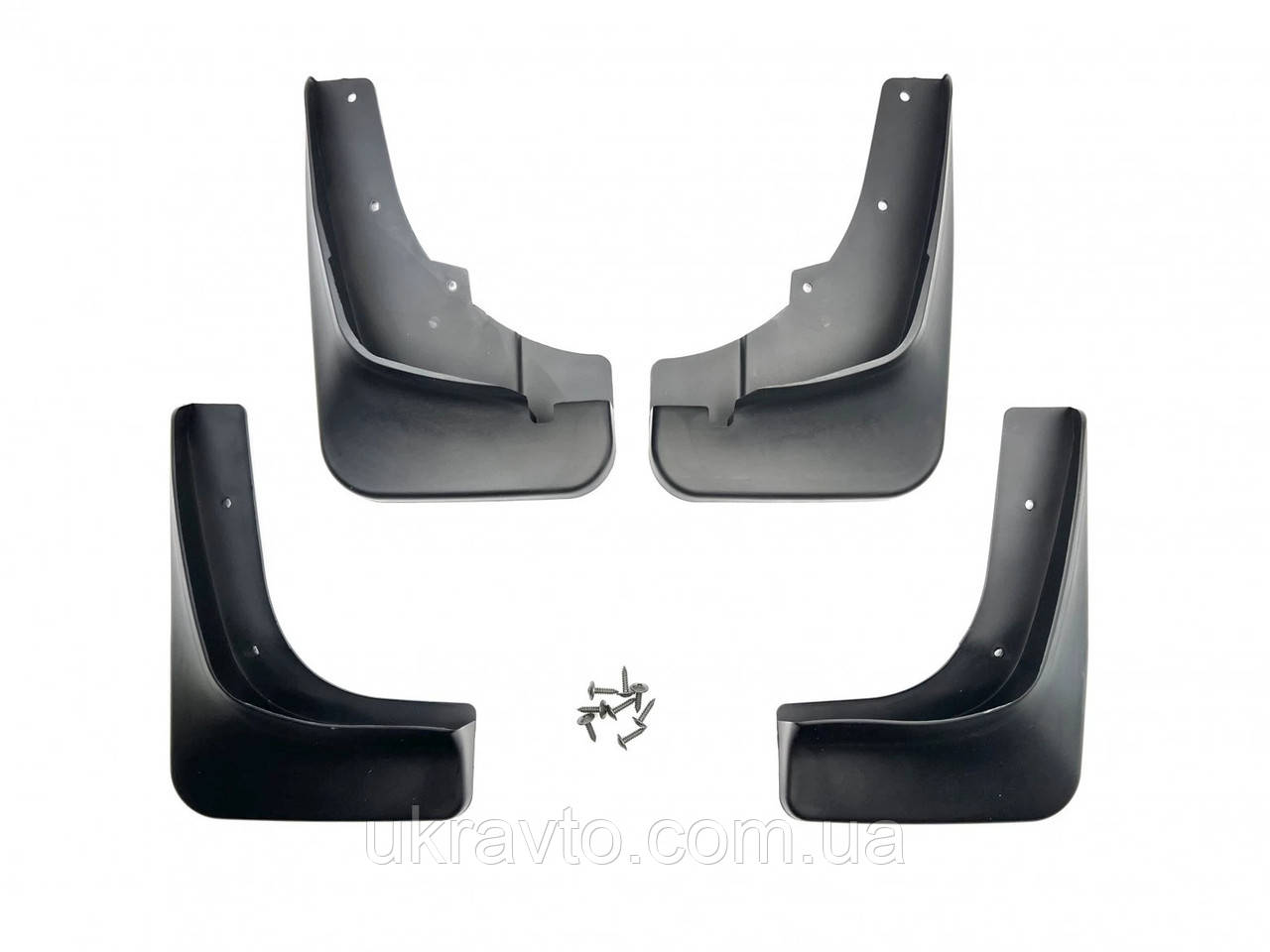 Бризковики Mitsubishi Outlander XL 2007-2012 вузький поріг, (4шт)