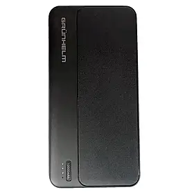 Power Bank — Портативна батарея 10.000 mAh. чорний — GP-10B GRUNHELM