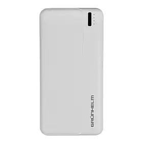 Power Bank — Портативна батарея 20.000 mAh. білий — GP-20W GRUNHELM