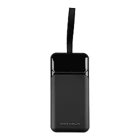 Power Bank — Портативна батарея 40.000 mAh. чорний — GP-40BQC. швидке заряджання 22.5W GRUNHELM