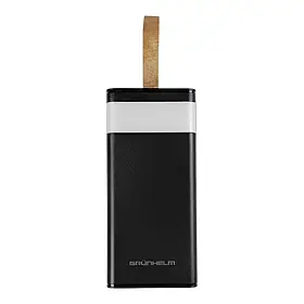 Power Bank — Портативна батарея 50.000 mAh. чорний — GP-50BQC. швидке заряджання 22.5W GRUNHELM