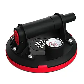 Присосок вакуумний для плитки 203 мм, манометр P611 190 кг.