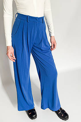 Штани палацо Бриз Apti синій