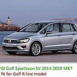Бризковики Volkswagen Golf Sportsvan 2014-2017, (4шт.), фото 3