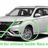 Бризковики Mitsubishi Outlander PHEV 2018+, (4шт.), фото 3