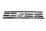 Рейлінги на дах Mitsubishi Outlander 2012-2022 чорні, фото 7