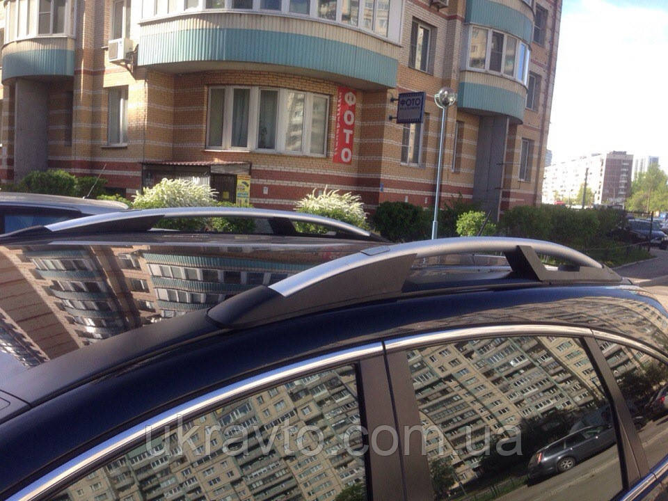 Рейлінги на кришу сірі для  Honda CR-V 2006-2012