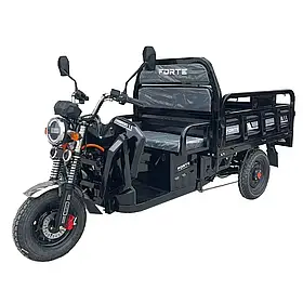 Вантажний електричний трицикл FORTE JH-1200 Чорний