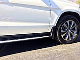 Бризковики передні Mercedes GL/ GLS X166 з підніжкою, 2 шт., фото 3