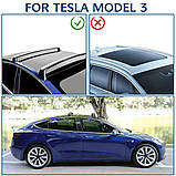 Багажник на кришу для Tesla Model 3 (чорний), фото 6