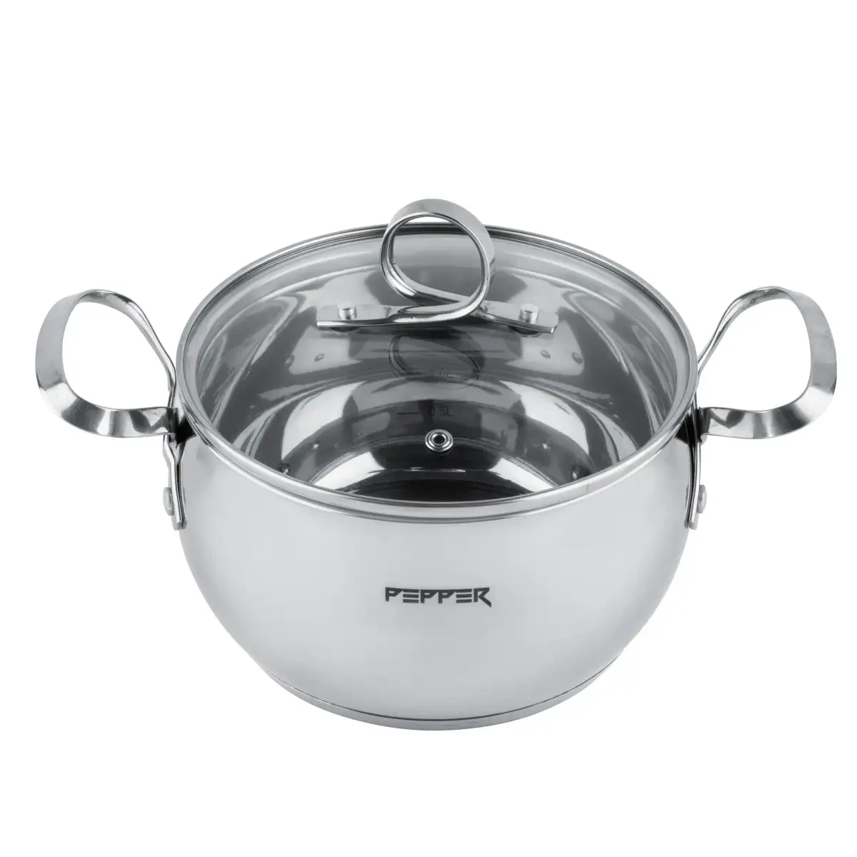 Каструля PR-1200-16 BASIL PEPPER 16 х 9.5 см 2.2 л