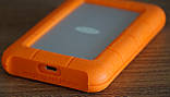 Зовнішній жорсткий диск 2TB LACie Rugged USB-C Thunderbolt LRD0TU6, Пробіг 241 година, 51 запуск, фото 4
