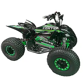 Квадроцикл акумуляторний FORTE ATV1000I Чорно-зелений