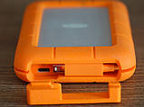 Зовнішній жорсткий диск 2TB LACie Rugged Secure Thunderbolt LRD0TU7, Пробіг 463 години, 43 запуски, фото 4