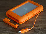 Зовнішній жорсткий диск 2TB LACie Rugged Secure Thunderbolt LRD0TU7, Пробіг 463 години, 43 запуски, фото 2