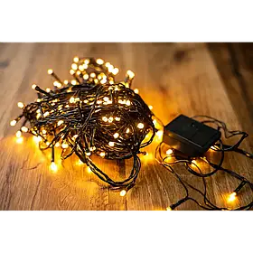 Електрогірлянда світло-біл. 200 LED, 20 М, 8 режимів, 220V BPNY